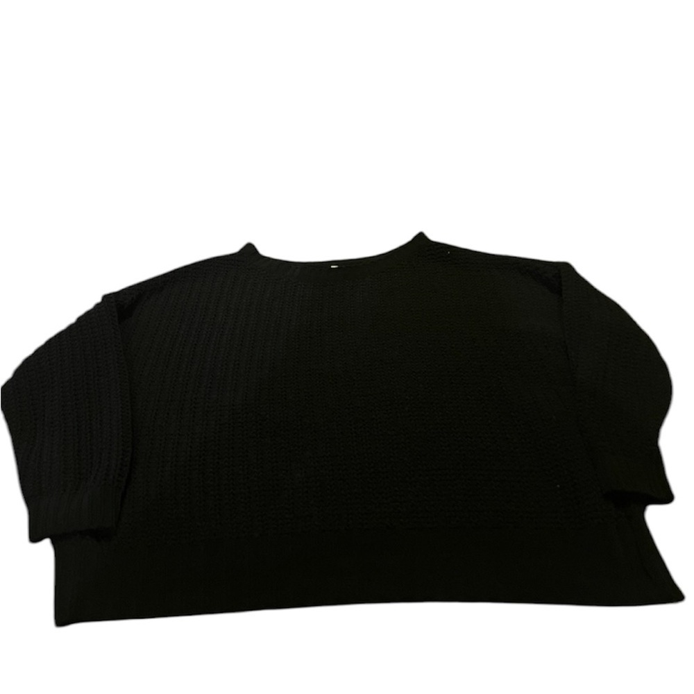 American Eagle Oversized Black Knitted Sweater size Medium in Womens